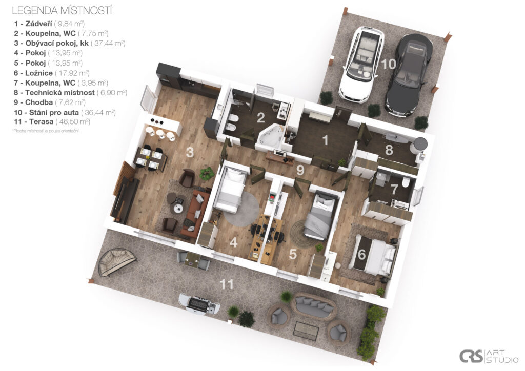 Prodej rodinného domu 4+kk 120 m² – Trnávka / Kabíček & Partners: Realitní kancelář